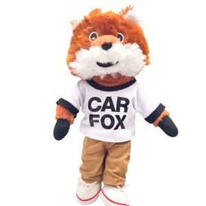 CARFAX Car Fox Plush 10" Show Me The CARFAX Advertising Mascot Stuffed Animal